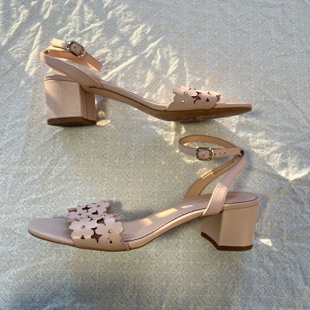 Kate Spade Blush Floral Sandals - Picture 5 of 8